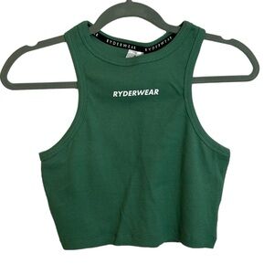 Ryderwear Green Women's Crop Top